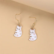 Kawaii Kätzchen Ohrringe – Süße Hakenohrringe 1 Paar
