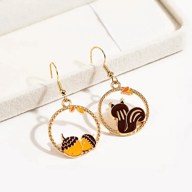 Kawaii Kätzchen Ohrringe – Süße Hakenohrringe 1 Paar