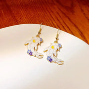 Kawaii Kätzchen Ohrringe – Süße Hakenohrringe 1 Paar