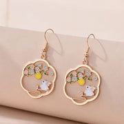 Kawaii Kätzchen Ohrringe – Süße Hakenohrringe 1 Paar