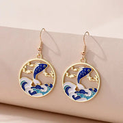 Kawaii Kätzchen Ohrringe – Süße Hakenohrringe 1 Paar