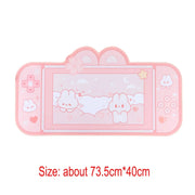 Kawaii Gaming Mauspad – Niedliche Schreibtischunterlage Gamer Girl