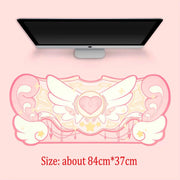 Kawaii Gaming Mauspad – Niedliche Schreibtischunterlage Gamer Girl