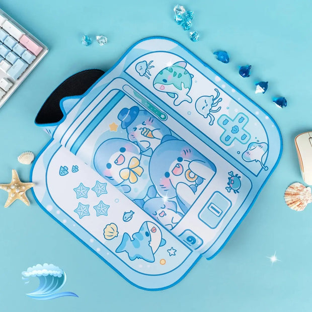 Kawaii Gaming Mauspad – Niedliche Schreibtischunterlage Gamer Girl