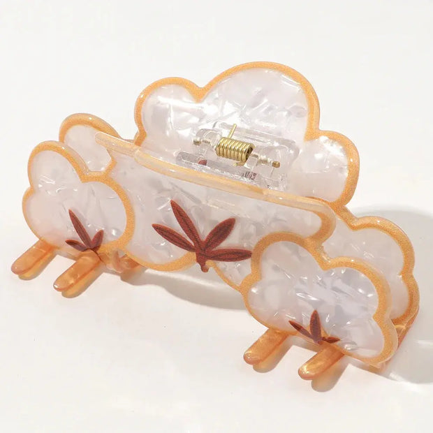 Herbstblatt Haarklammer – 1 Stück