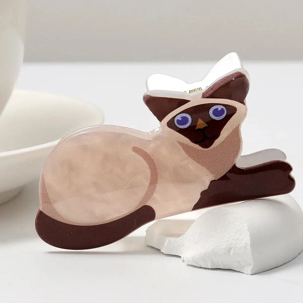 Katzen Haarspange Kawaii – 1 Stück