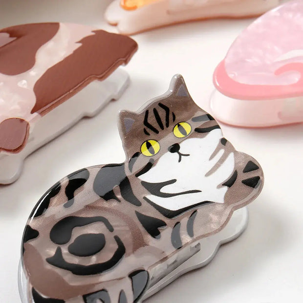 Katzen Haarspange Kawaii – 1 Stück