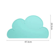 Kawaii Wolke Silikon Tischset – 1 Stück Platzmatte