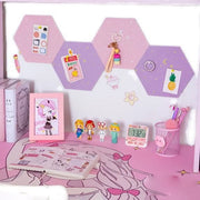 Filz Pinnwand Fliese Hexagonal Selbstklebend 1 Stk