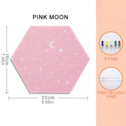 Filz Pinnwand Fliese Hexagonal Selbstklebend 1 Stk