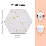 Filz Pinnwand Fliese Hexagonal Selbstklebend 1 Stk