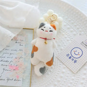 Kawaii Glückskatze Plüschtier oder Schlüsselanhänger 40/70cm