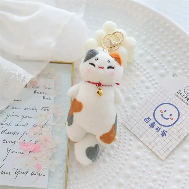 Kawaii Glückskatze Plüschtier oder Schlüsselanhänger 40/70cm
