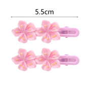 Kawaii Kirschblüte Haaraccessoires 2/5er Set – Süßes Rosa
