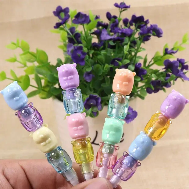 Kawaii Druckbleistifte 2er Set – HB Nicht-Spitzend