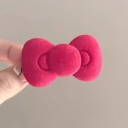 Kawaii Haarklammern Rosa Schleife & Stern 2er Set