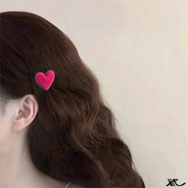 Kawaii Haarklammern Rosa Schleife & Stern 2er Set