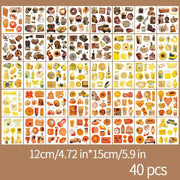 Kawaii Ästhetische Collage Stickerbuch 40 Stück Groß