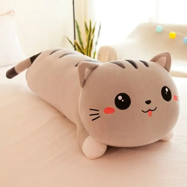 Katzen Plüschtier 50/130cm – Kawaii Kuschelkatze
