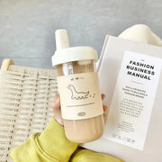 Boba Tee Flasche 500/850ML – Große Wiederverwendbare Plastikflasche