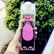 Kawaii Tier Boba Thermosflasche 500ml – Niedliche Trinkflasche