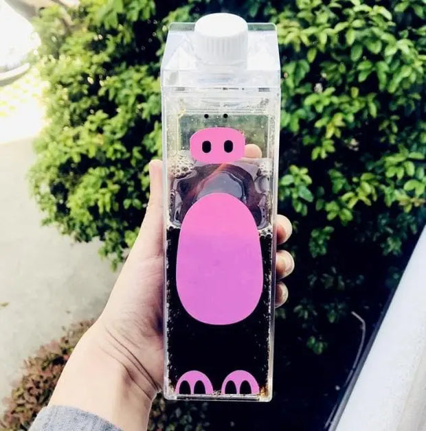 Kawaii Tier Boba Thermosflasche 500ml – Niedliche Trinkflasche