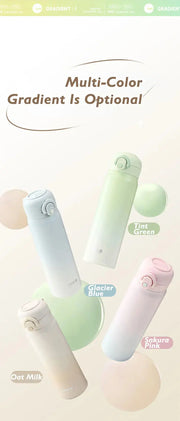 Gradient Edelstahl Thermosflasche 500ml – Farbverlauf Design