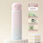 Gradient Edelstahl Thermosflasche 500ml – Farbverlauf Design