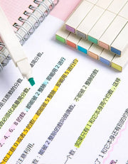 Kawaii Kyuto Textmarker Set 6-teilig – Weiche Farben