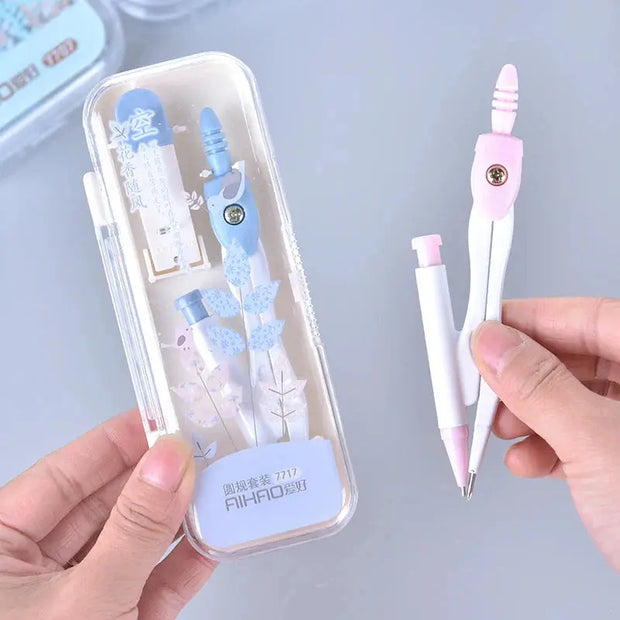 Sakura Schreibwaren Schulset 8-teilig – Kawaii Design