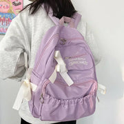 Kawaii Mädchen Schleife Rucksack – Niedlicher Schulrucksack