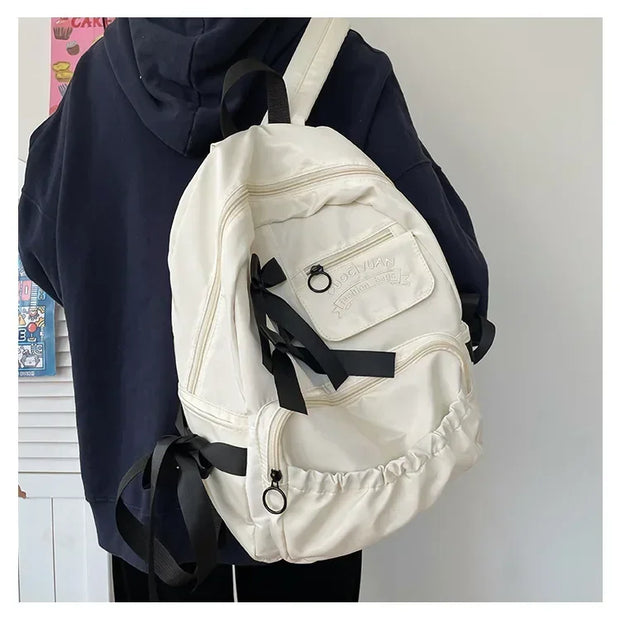 Kawaii Mädchen Schleife Rucksack – Niedlicher Schulrucksack