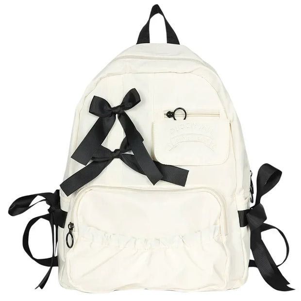 Kawaii Mädchen Schleife Rucksack – Niedlicher Schulrucksack