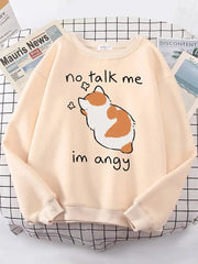 Kawaii Katze Gemütlicher Pullover – Angy Cat Design