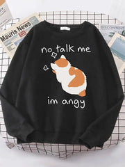 Kawaii Katze Gemütlicher Pullover – Angy Cat Design