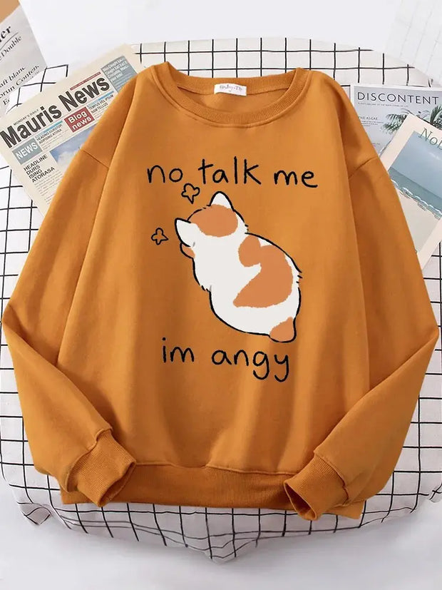 Kawaii Katze Gemütlicher Pullover – Angy Cat Design