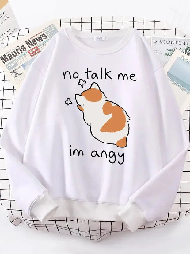 Kawaii Katze Gemütlicher Pullover – Angy Cat Design