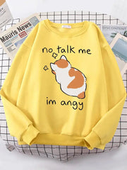 Kawaii Katze Gemütlicher Pullover – Angy Cat Design