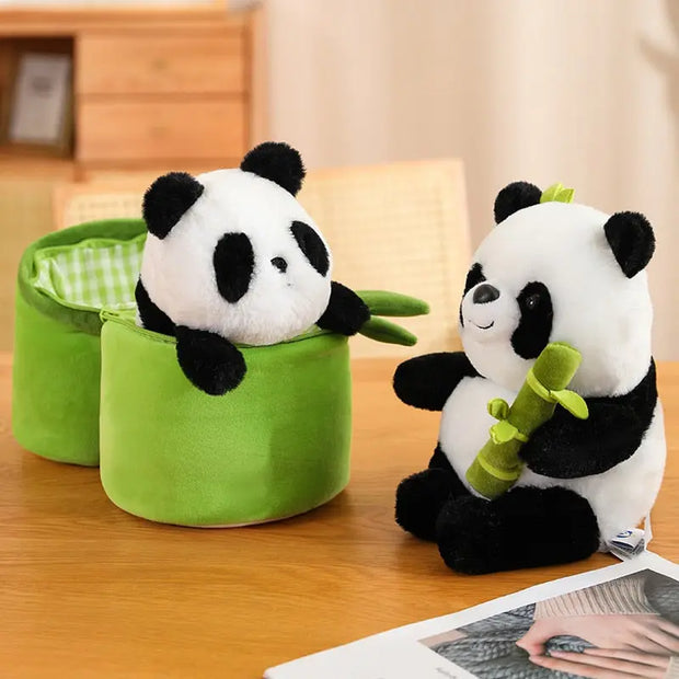 Kawaii Panda Plüschtier – Bambus Home Kuscheltier