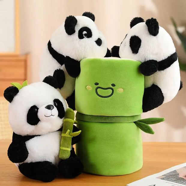 Kawaii Panda Plüschtier – Bambus Home Kuscheltier