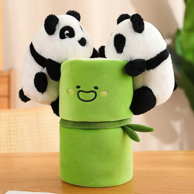 Kawaii Panda Plüschtier – Bambus Home Kuscheltier