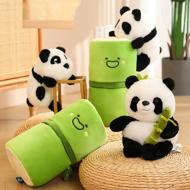 Kawaii Panda Plüschtier – Bambus Home Kuscheltier