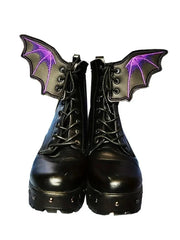 Fledermausflügel Schuh-Charms – 1 Paar PU Sneaker & Skate Dekorationen