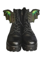 Fledermausflügel Schuh-Charms – 1 Paar PU Sneaker & Skate Dekorationen