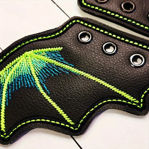 Fledermausflügel Schuh-Charms – 1 Paar PU Sneaker & Skate Dekorationen