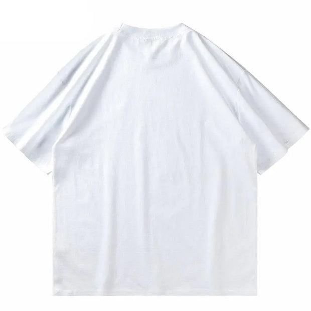 Koreanisches T-Shirt mit "Be Fearless" Druck – Kawaii Design