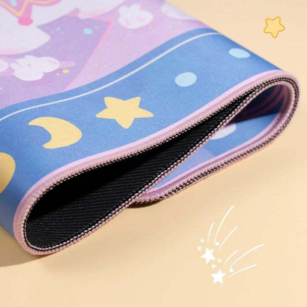 Kawaii Hase Zirkus Mond Schreibtischunterlage XL