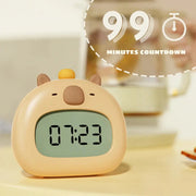 Capybara LED Wecker – Digitaler Nachttischuhr Kawaii
