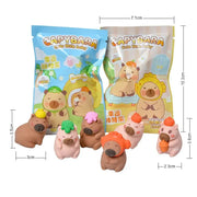Kawaii Capybara Blind Box – 32 STÜCK Niedliche Mini Figuren