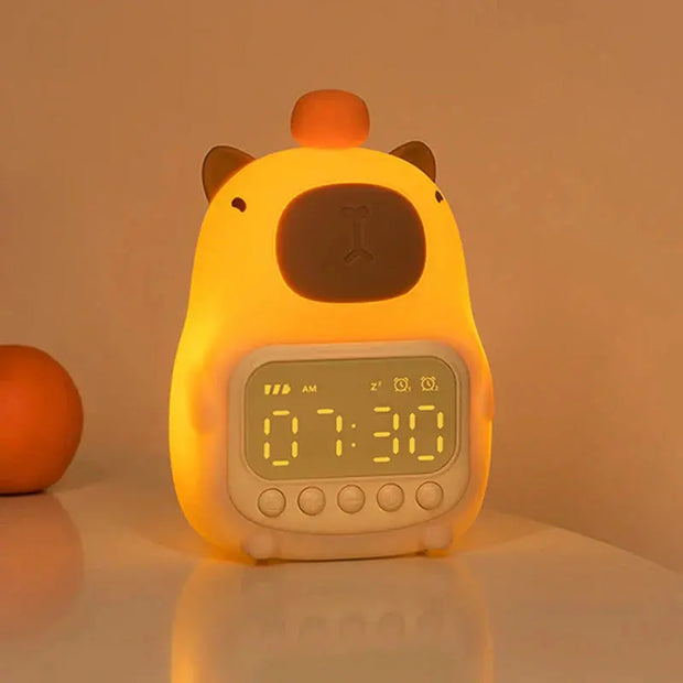 Nachtlicht Wecker Capybara – Kawaii Nachtlampe